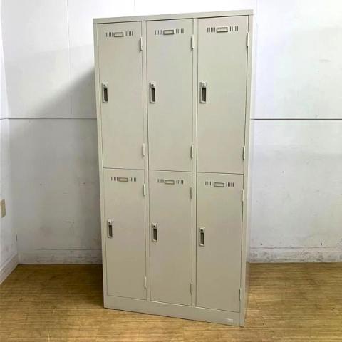 【中古】ＳＬＫロッカー  生興 6人用更衣ロッカー