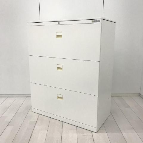 【中古】3S 書庫 4B3SZC ZA75 オカムラ（okamura） ローキャビネット／ラテラル