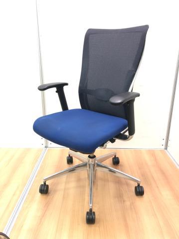 【中古】フォスターチェア  コクヨ（KOKUYO） 肘付ハイバックチェア