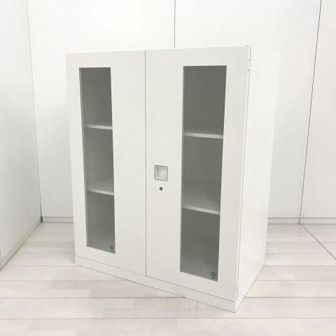 【中古】レクトライン 4B363F ZA75 オカムラ（okamura） ローキャビネット／両開き