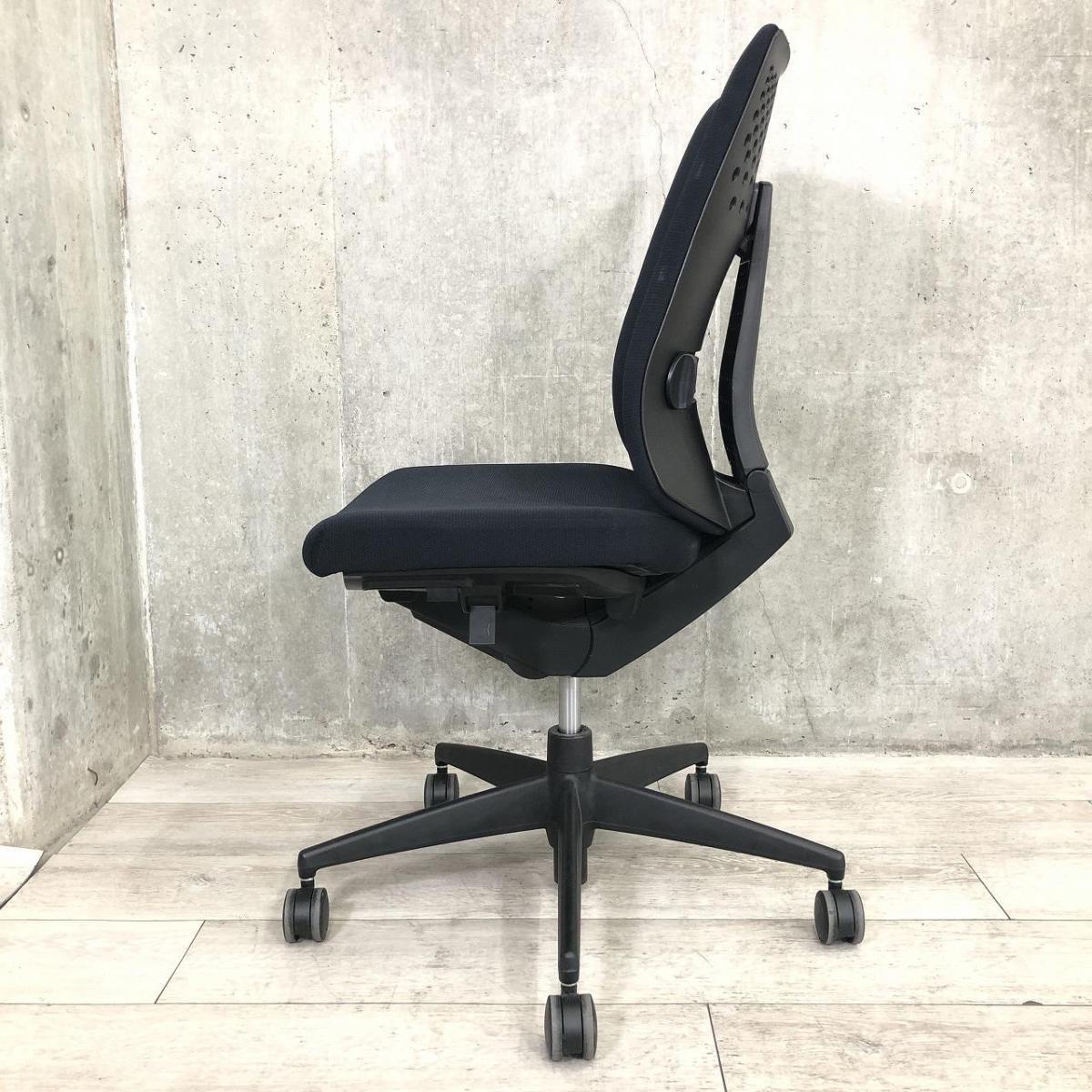 中古】ウィザード2 コクヨ/KOKUYO 肘無ハイバックチェア 591370 - 中古