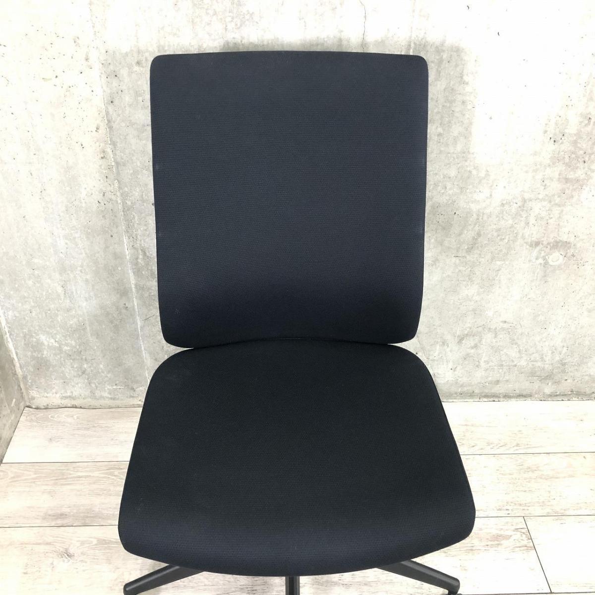 中古】ウィザード2 コクヨ/KOKUYO 肘無ハイバックチェア 591370 - 中古