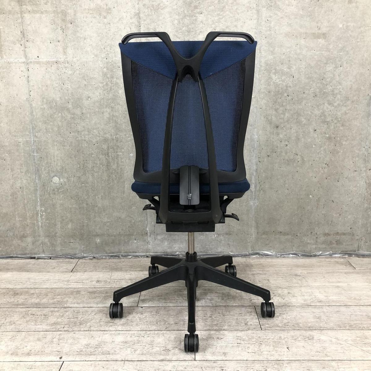 中古】セレーオチェア KF-570JB1-TTB2 イトーキ/ITOKI 肘無ハイバック 