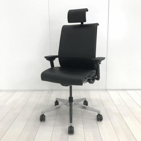 【中古】シンクチェア（旧モデル） THK-20101 Steelcase（スチールケース） 肘付ハイバックチェア