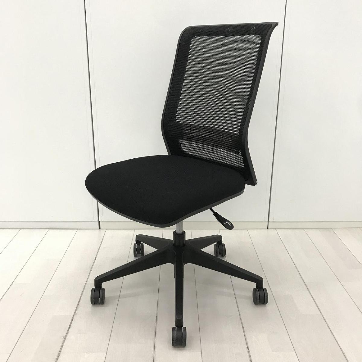 【在庫入替セール品！（本在庫限定価格）】【背もたれメッシュ×ブラックの人気仕様！】■コクヨ（KOKUYO）製　エントリー（ENTRY）チェア　肘無し　ハイバック　■ランバーサポート付き　■背メッシュ×ブラック　【弊社使用欄：A01048401】【HU】
                        エントリー
                                    中古
            