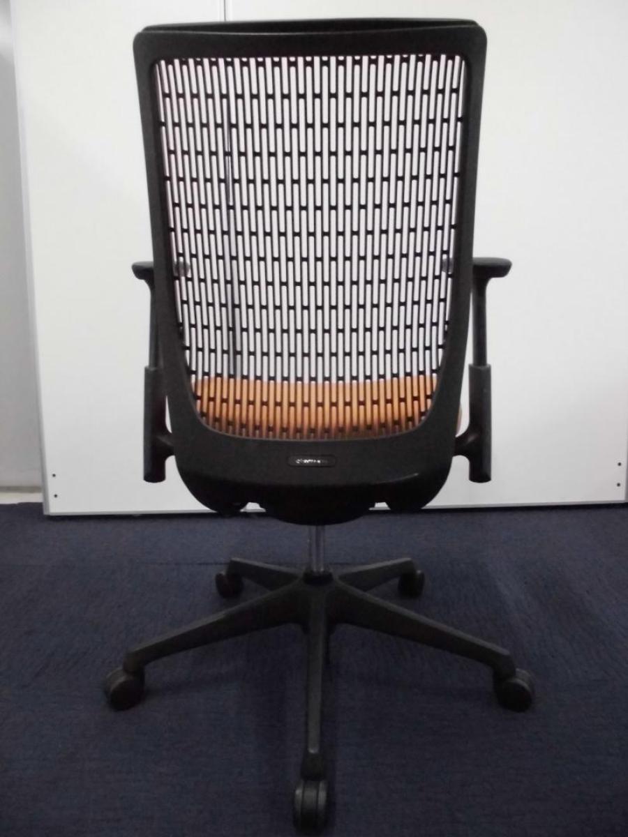 中古】ヴィスコンテチェア オカムラ/okamura 肘付ハイバックチェア