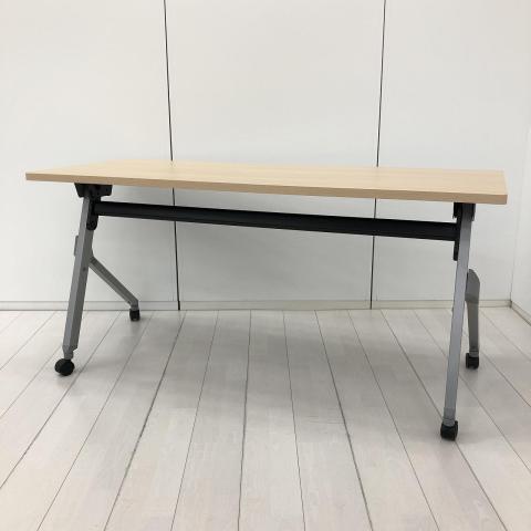 【中古】フラプター 81F1AZ-MK37 オカムラ（okamura） スタックテーブル(長机/折りたたみ/会議用)