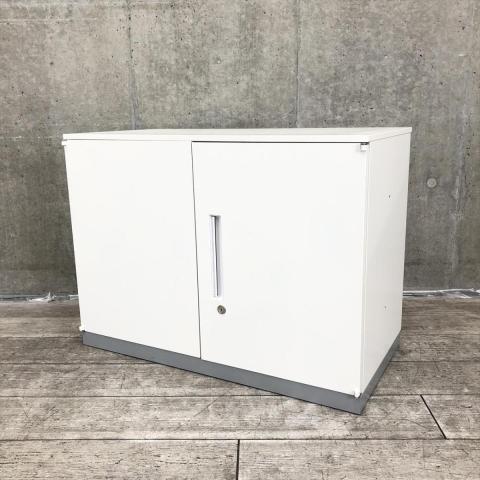 【中古】TF  イナバ（INABA) ローキャビネット／両開き