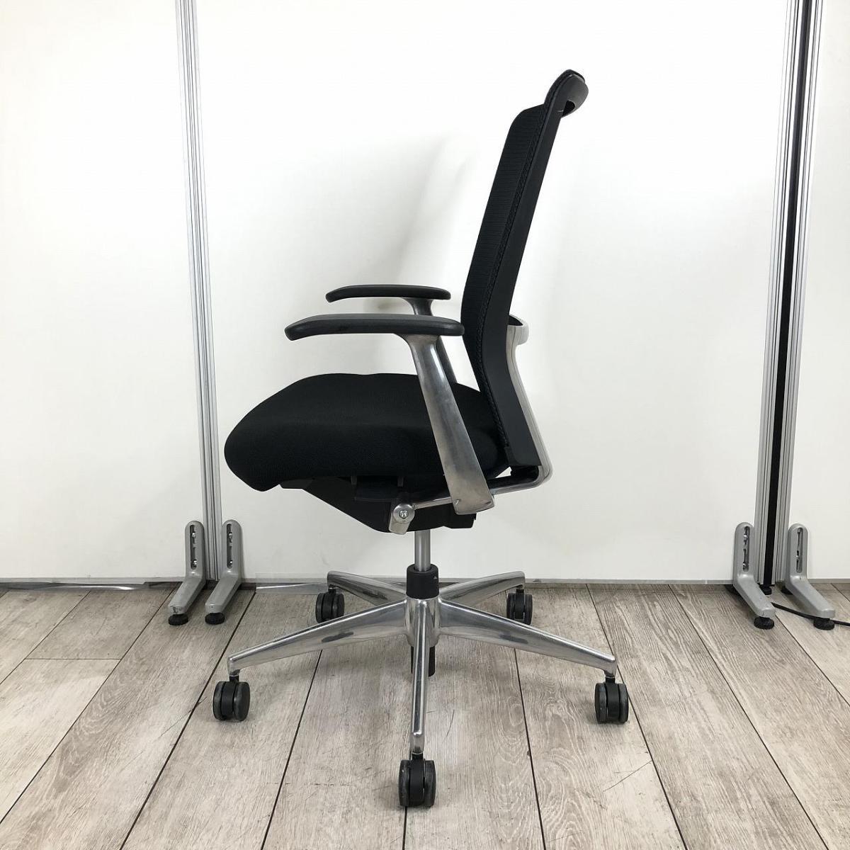 中古】フォスターカリノチェア CRS-GA1450N コクヨ/KOKUYO 肘付