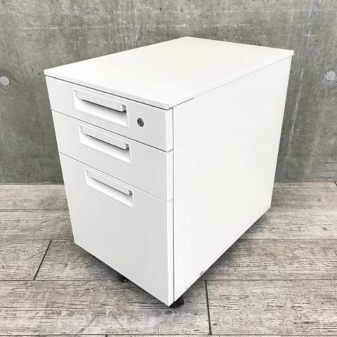 【中古】JSシリーズ JS-046SC-3 LGY プラス（PLUS） ワゴン3段