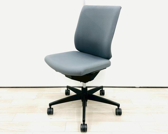 【中古】ウィザードチェア CRS-G1800F6 コクヨ（KOKUYO） 肘無ローバックチェア