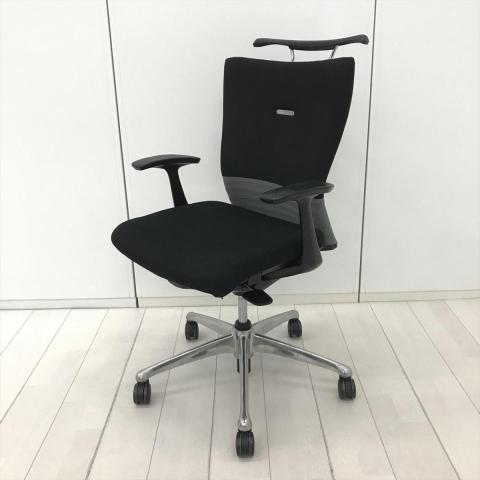 【中古】フィーゴチェア  オカムラ（okamura） 肘付ミドルバックチェア