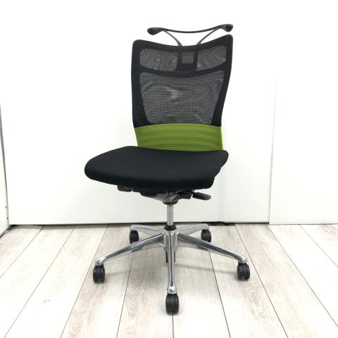 【中古】フィーゴメッシュチェア CJ32BR-FDM6 オカムラ（okamura） 肘無ハイバックチェア