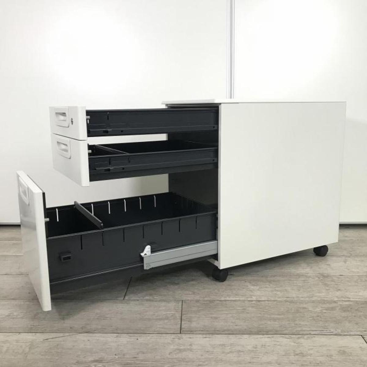 中古】LA プラス/PLUS ワゴン3段 591703 - 中古オフィス家具なら 