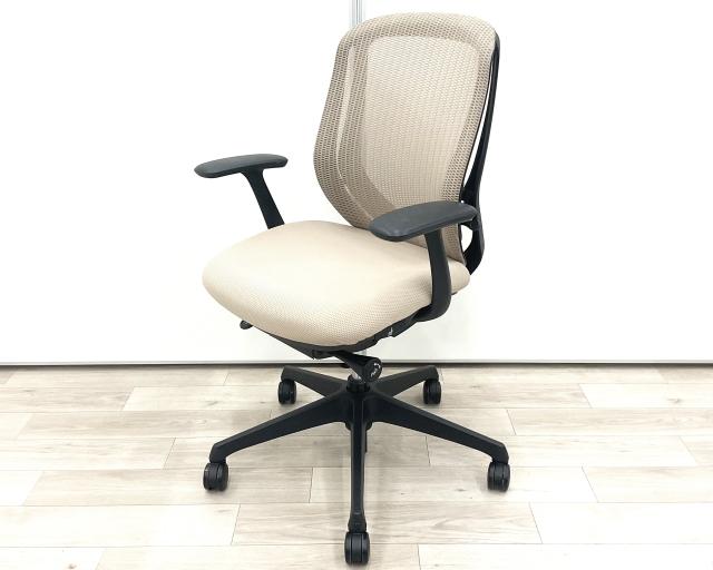 【中古】シルフィー  オカムラ（okamura） 肘付ローバックチェア