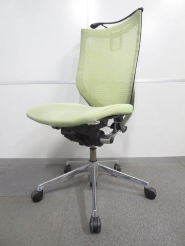 【中古】バロンチェア CP45BR FEF6 オカムラ（okamura） 肘無ハイバックチェア