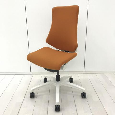 【中古】エフクロス KG-130GS-W9D3 イトーキ（ITOKI） 肘無ハイバックチェア