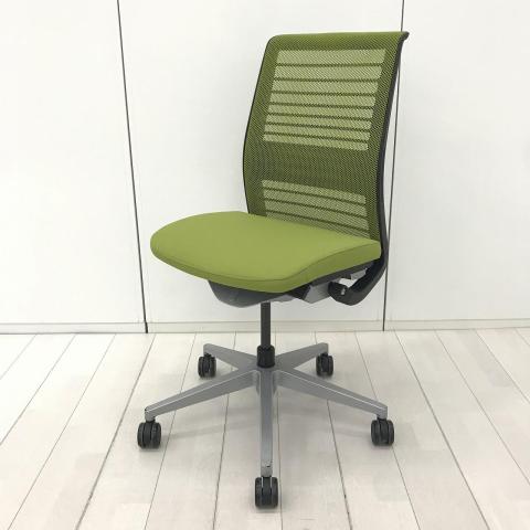 【中古】シンクチェア（新モデル）  Steelcase（スチールケース） 肘無ハイバックチェア