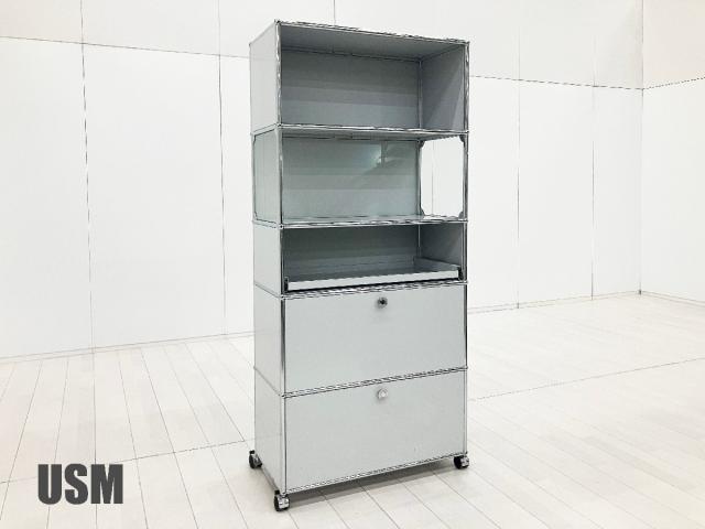 【中古】USMハラー キャビネット  USMハラー 書庫その他