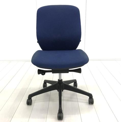 【中古】シルフィー C633XR-FSF3 オカムラ（okamura） 肘無ローバックチェア