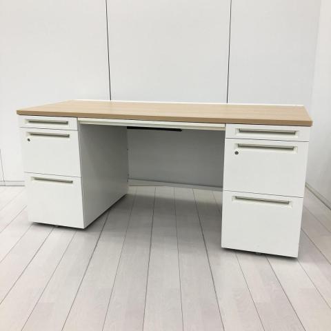 【中古】アドバンス 3V06AF MK54 オカムラ（okamura） 両袖机