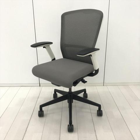 【中古】エルフィ ELA2-00B ウチダ（UCHIDA) 肘付ハイバックチェア