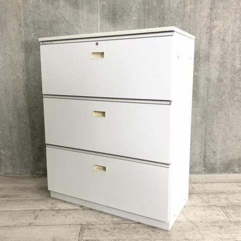 【中古】シンライン HTM-109AAS-W9 イトーキ（ITOKI） ローキャビネット／ラテラル