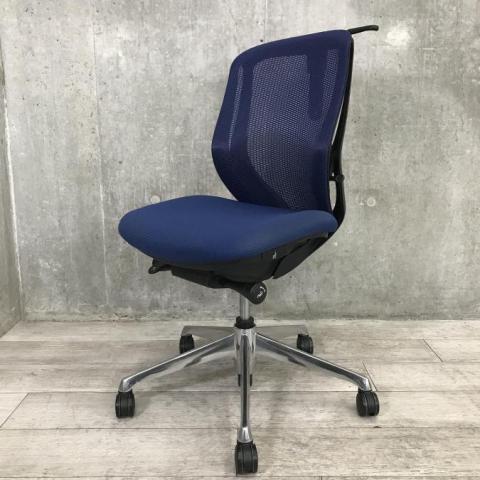 【中古】シルフィーメッシュ C632BR FMP3 オカムラ（okamura） 肘無ローバックチェア
