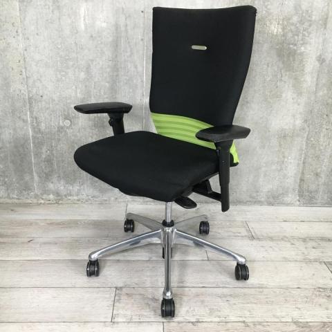 【中古】フィーゴチェア  オカムラ（okamura） 肘付ハイバックチェア