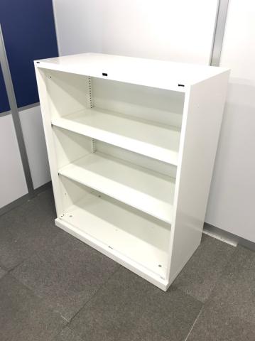 【中古】レクトライン  オカムラ（okamura） ローキャビネット／オープン