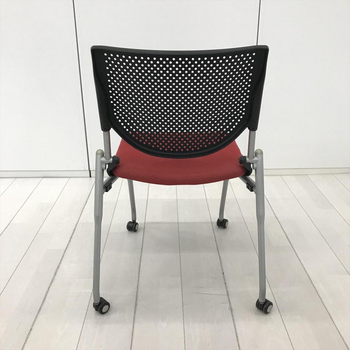 中古】プロスタック 8140ZZ オカムラ/okamura ネスティングチェア