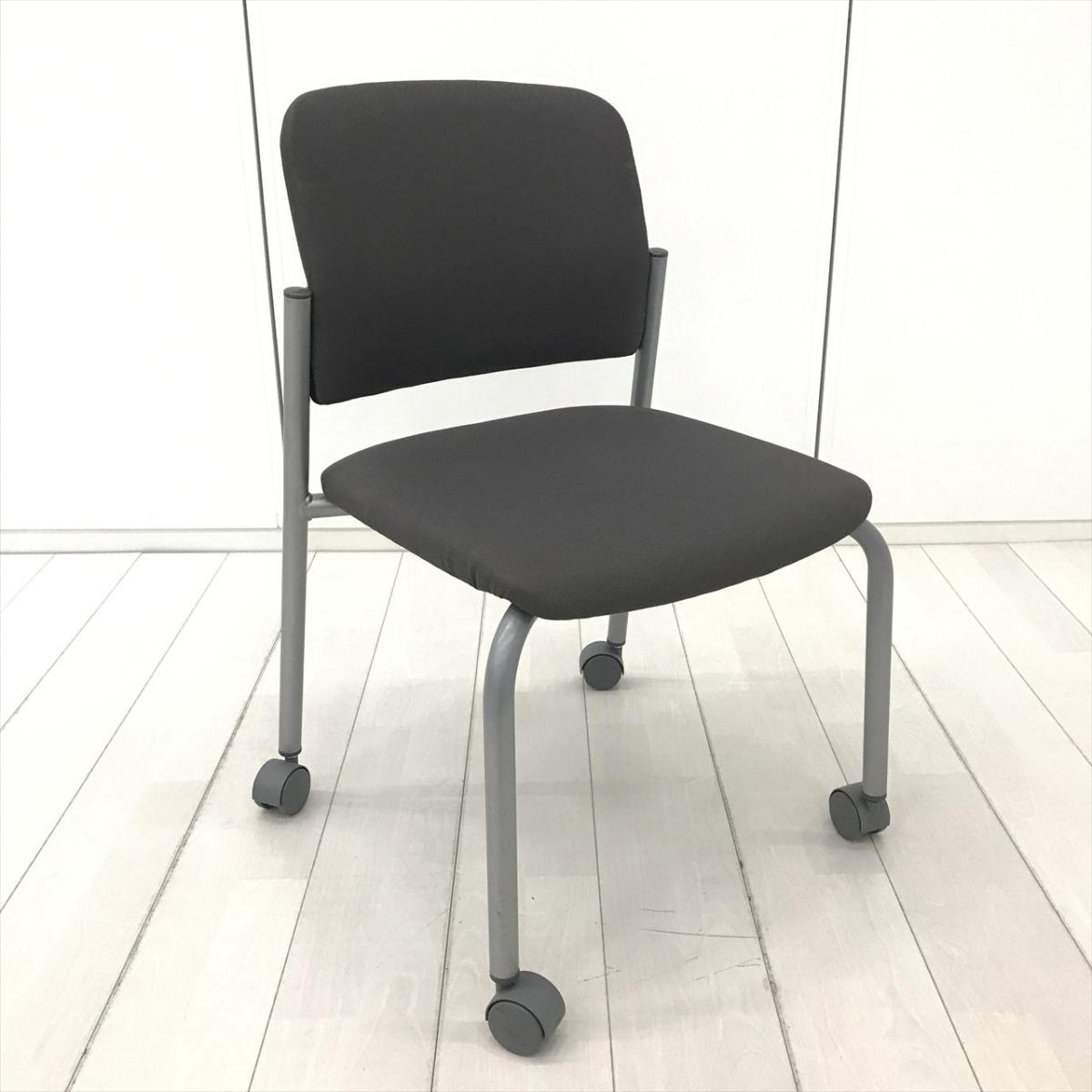 中古】100シリーズ CK-100CHSC4-W コクヨ/KOKUYO スタッキングチェア 