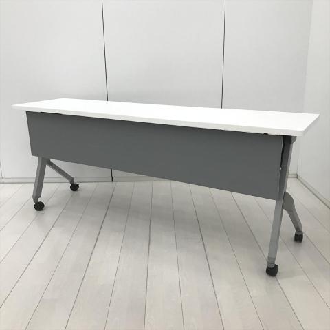 【中古】フラプター 81F1AA MG99 オカムラ（okamura） スタックテーブル(長机/折りたたみ/会議用)