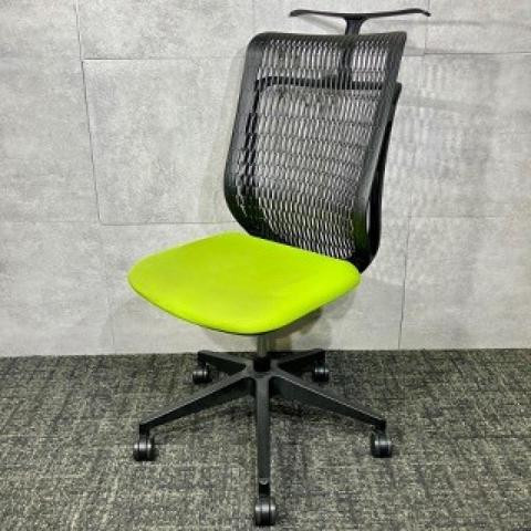 【中古】AJチェア AA005647 ウチダ（UCHIDA) 肘無ハイバックチェア