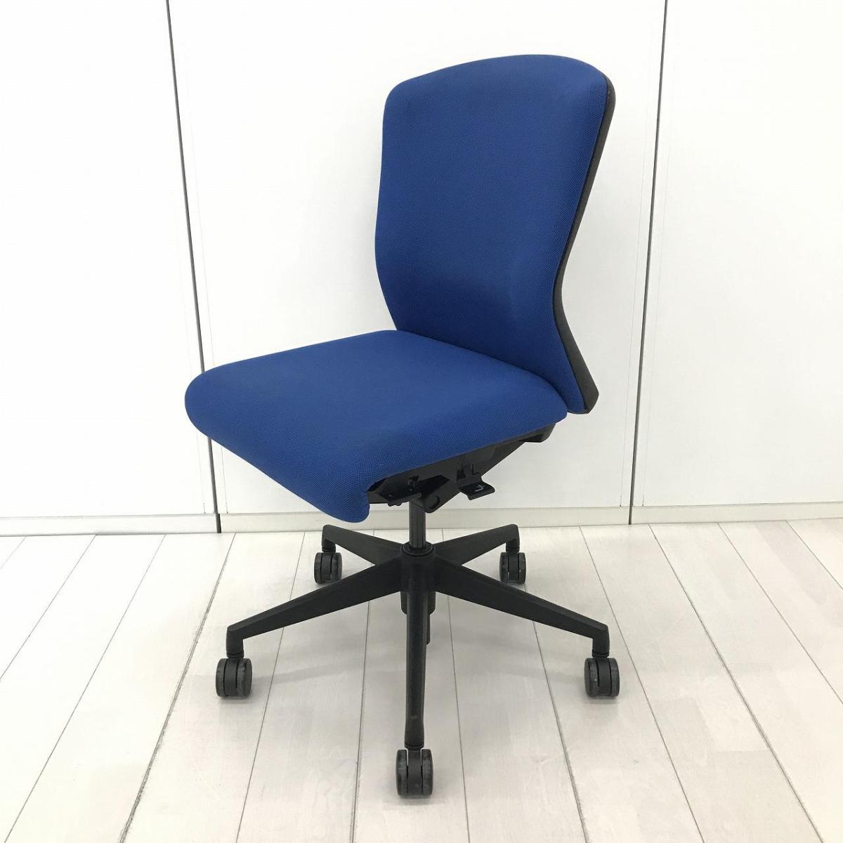 中古】エルフィ ELA2-00B ウチダ/UCHIDA 肘無ハイバックチェア 591940 