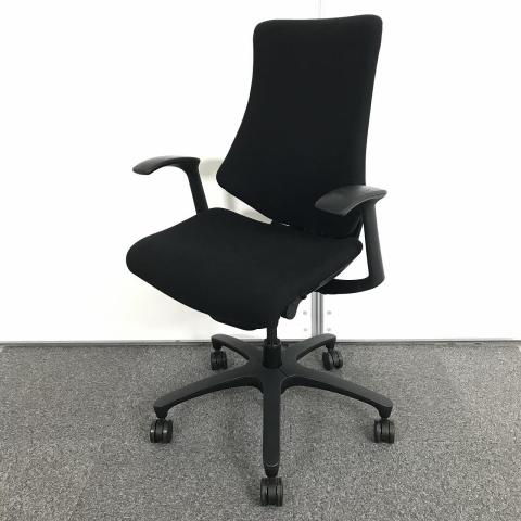 【中古】エフクロス KF-330GS-T1T1 イトーキ（ITOKI） 肘付ハイバックチェア