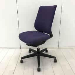 【在庫入替セール品！（本在庫限定価格）】【テレワークにも最適！快適な座り心地と充実機能】■コクヨ（kokuyo）　ミトラ（Mitra）チェア　肘無し　ローバック　■パープル【弊社使用欄：A01039067】【HU】