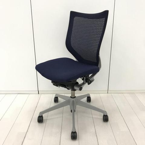 【中古】バロンメッシュチェア CP43DR FDF4 オカムラ（okamura） 肘無ハイバックチェア