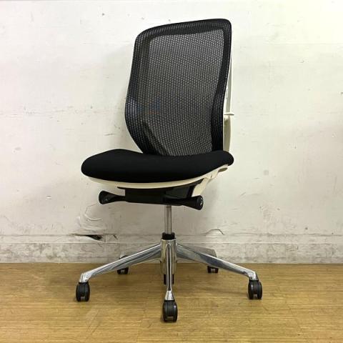 【中古】シルフィーメッシュ C645BW FMP1 オカムラ（okamura） 肘無ハイバックチェア