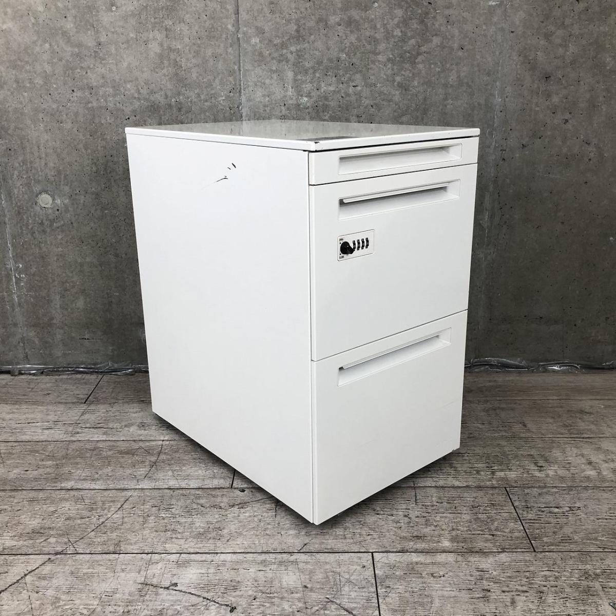 中古】プロユニット オカムラ/okamura ワゴン3段 592032 - 中古 