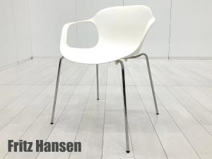 Fritz Hansen/フリッツハンセン　NAP / ナップ アームチェア 　ホワイト　キャスパー・サルト　北欧