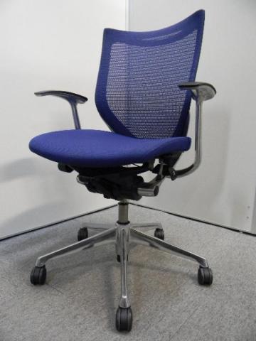 【中古】バロンチェア CP33BR オカムラ（okamura） 肘付ローバックチェア