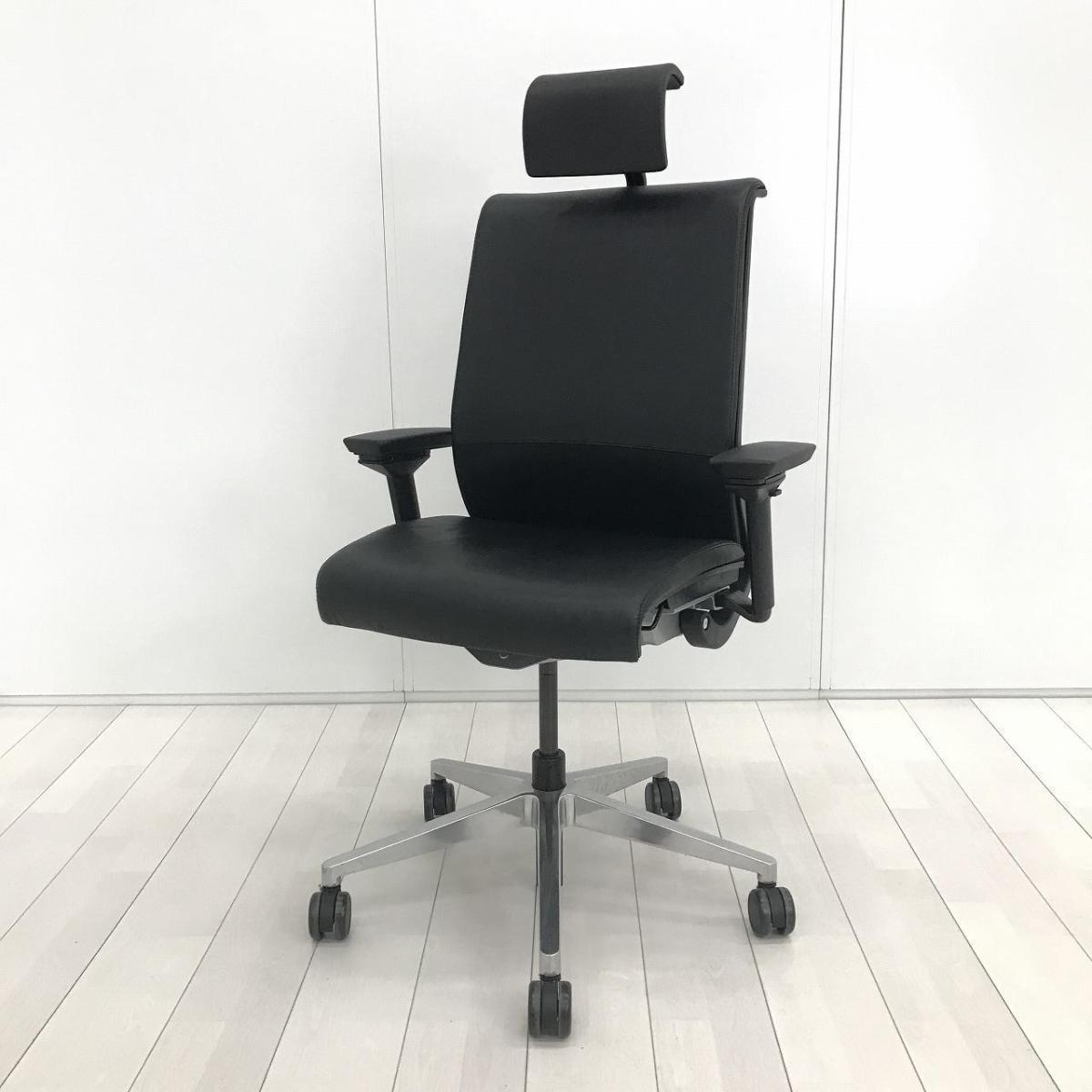 中古】シンクチェア（旧モデル） Steelcase/スチールケース 肘付 
