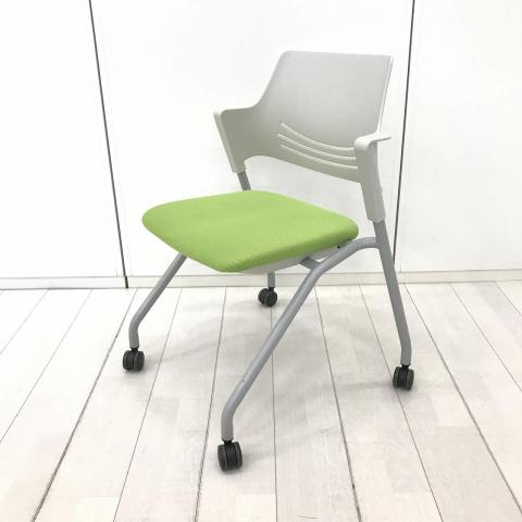 【中古】ヴィラージュチェア 8VCC1A FTC5 オカムラ（okamura） ネスティングチェア