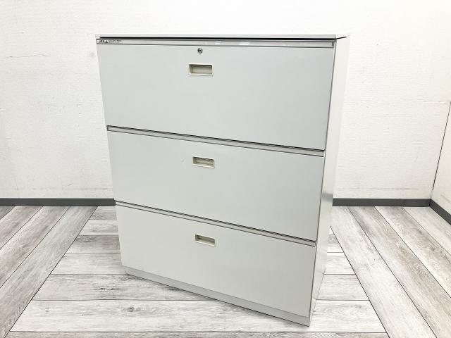 【中古】シンライン HTM-109AAS-W9 イトーキ（ITOKI） ローキャビネット／ラテラル