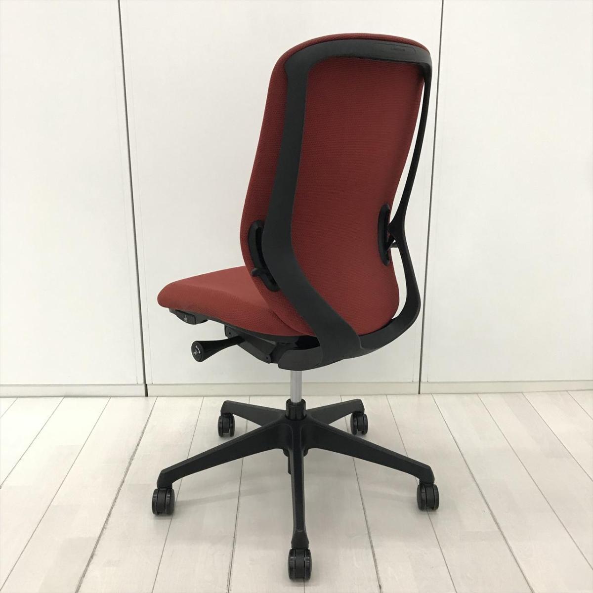 中古】シルフィー C637XR FSF9 オカムラ/okamura 肘無ハイバックチェア 