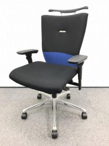 【中古】フィーゴチェア  オカムラ（okamura） 肘付ミドルバックチェア
