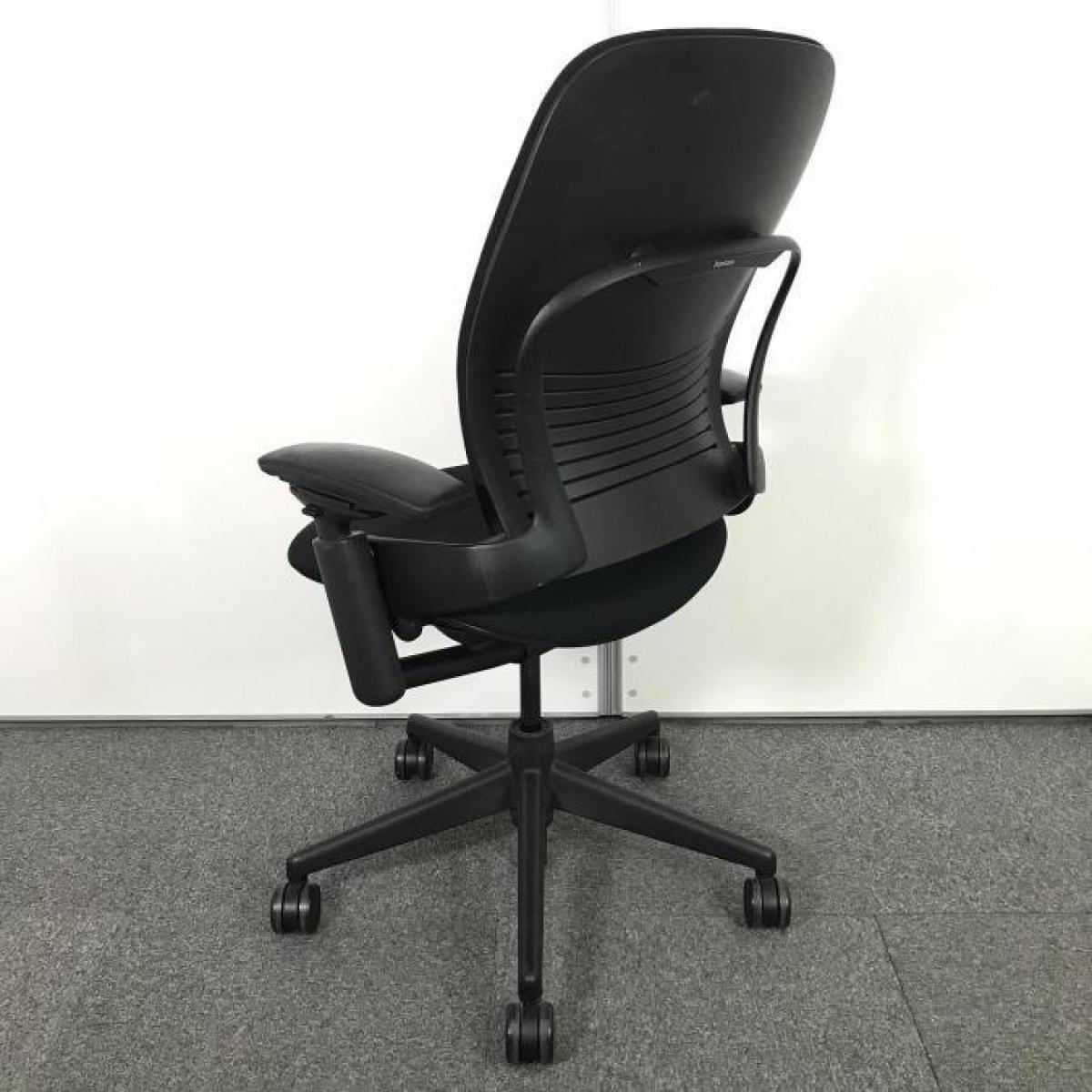 中古】リープV2 Steelcase/スチールケース 肘付ハイバックチェア 