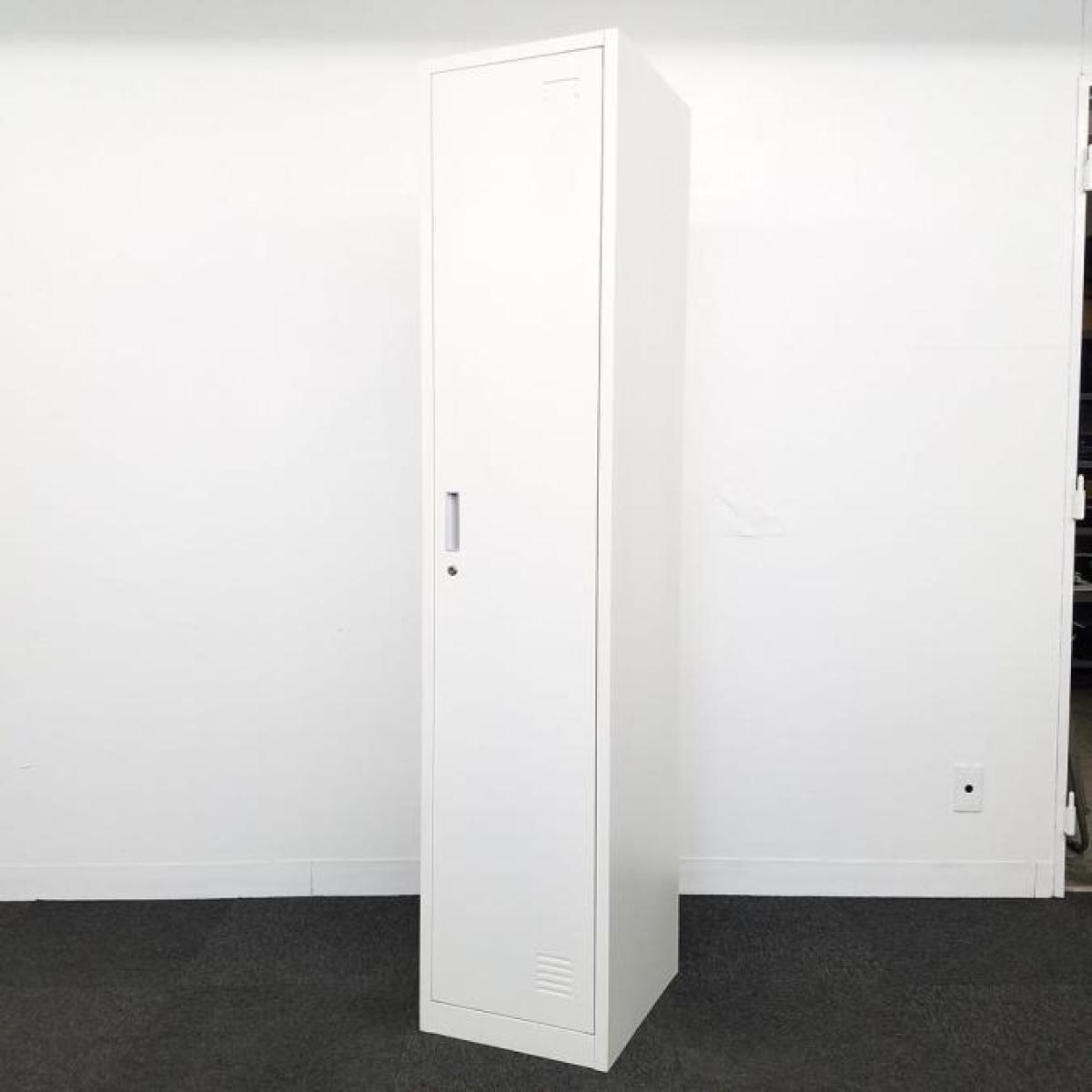 【1台入荷】定番の安心設計された生興のロッカー入荷！中古　ロッカー　１人用　W317　更衣室　在宅ワーク　テレワーク　ホワイト　シリンダー錠　SEIKO
                        ＳＬＫロッカー
                                    新古品
            