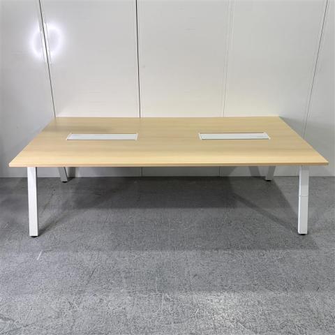 【中古】その他シリーズ GE-NT2412M WM/W4 プラス（PLUS） ミーティングテーブル（会議机）